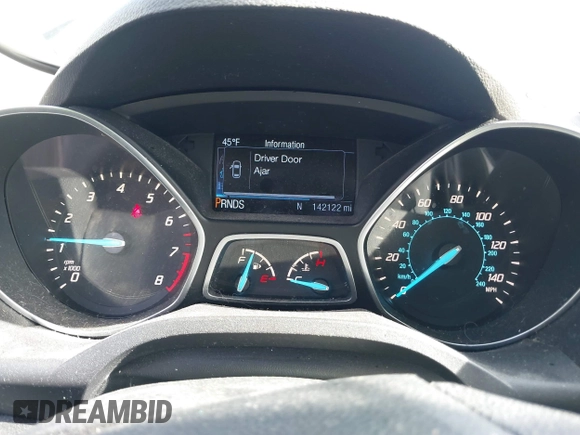 2016 Ford Escape SE with VIN 1FMCU0GX1GUC19942, listed as a IAAI auction lot 41504587 with 142,122 mi miles. Bid and sale history available at carsss.com. Image 7.
