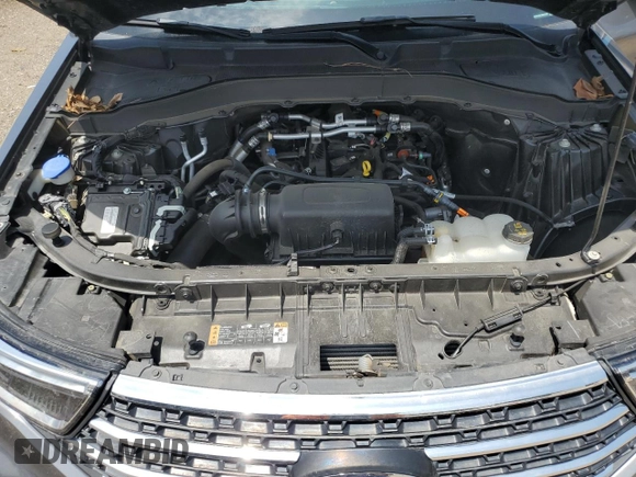 2022 Ford Explorer XLT with VIN 1FMSK7DH7NGA04682, listed as a Copart auction lot 58146245 with 66,447 mi miles and Salvage title. Bid and sale history available at DreamBid. Image 12.