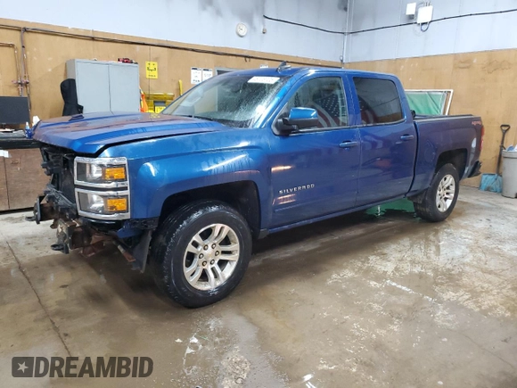 2015 Chevrolet Silverado 1500 LT with VIN 3GCUKREC6FG235333, listed as a Copart auction lot 48723705 with 168,574 mi miles and Clean Title. Bid and sale history available at carsss.com. Image 1.