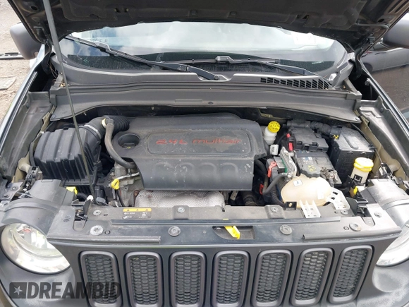 2016 Jeep Renegade Trailhawk with VIN ZACCJBCT2GPC80097, listed as a IAAI auction lot 41912694 with 75,973 mi miles and . Bid and sale history available at carsss.com. Image 10.
