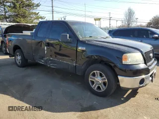 2006 Ford F-150 XL with VIN 1FTPX12VX6FB47134, listed as a Copart auction lot 48531365 with 131,480 mi miles and Salvage Title. Bid and sale history available at carsss.com. Image 4.