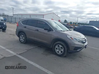 2015 Honda CR-V LX with VIN 5J6RM4H35FL127992, listed as a IAAI auction lot 42042332 with 141,642 mi miles and . Bid and sale history available at DreamBid. Image 1.