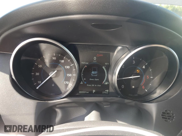 2017 Jaguar F-Pace 20d Premium with VIN SADCJ2BN5HA494574, listed as a Copart auction lot 60292325 with 93,331 mi miles and Salvage title. Bid and sale history available at DreamBid. Image 9.