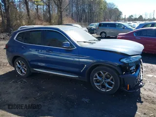 2022 BMW X3 xDrive30i with VIN 5UX53DP08N9K21325, listed as a IAAI auction lot 41690149 with 34,492 mi miles and . Bid and sale history available at DreamBid. Image 13.