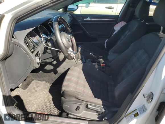 2018 Volkswagen Golf GTI S with VIN 3VW547AU1JM285842, listed as a Copart auction lot 49862985 with 74,999 mi miles and Salvage Title. Bid and sale history available at carsss.com. Image 7.