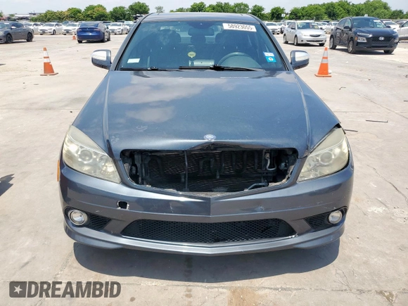 2008 Mercedes-Benz C 300 Sport with VIN WDDGF54X68R021353, listed as a Copart auction lot 58923055 with 143,179 mi miles and Salvage title. Bid and sale history available at DreamBid. Image 5.
