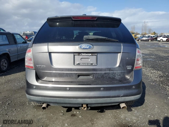 2010 Ford Edge SEL with VIN 2FMDK4JC7ABB59105, listed as a Copart auction lot 87074604 with 0 mi miles and Non Repairable. Bid and sale history available at carsss.com. Image 6.