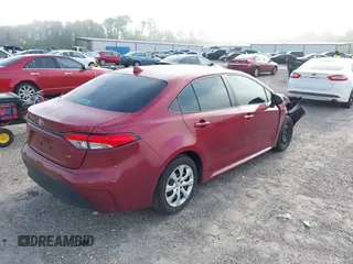 2024 Toyota Corolla LE z VIN 5YFB4MDE2RP109704, wystawiony jako IAAI lot #42307290 z przebiegiem 48 996 mil mil oraz . Historia ofert i sprzedaży dostępna na DreamBid. Obrazek 4.