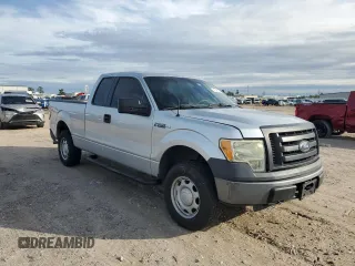 2010 Ford F-150 XL with VIN 1FTFX1CV3AFC98335, listed as a Copart auction lot 83901964 with 93,479 mi miles and Salvage Title. Bid and sale history available at carsss.com. Image 4.