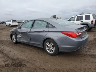 2011 Hyundai Sonata GLS with VIN 5NPEB4AC1BH151659, listed as a Copart auction lot 47637095 with 126,333 mi miles and Salvage Title. Bid and sale history available at carsss.com. Image 2.
