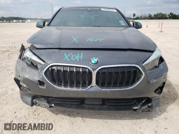 2021 BMW 2 Series 228i with VIN WBA53AK01M7J01235, listed as a Copart auction lot 54838915 with 40,327 mi miles and Salvage title. Bid and sale history available at DreamBid. Image 5.