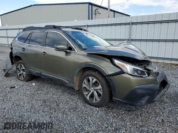 2020 Subaru Outback Limited with VIN 4S4BTANC8L3127991, listed as a Copart auction lot 67590594 with Not provided miles and Salvage title. Bid and sale history available at DreamBid. Image 4.