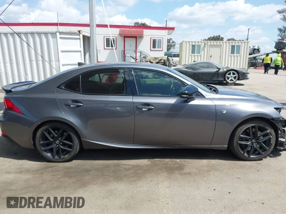 2015 Lexus IS 350 with VIN JTHCE1D28F5006381, listed as a IAAI auction lot 41953698 with 127,688 mi miles and . Bid and sale history available at DreamBid. Image 14.