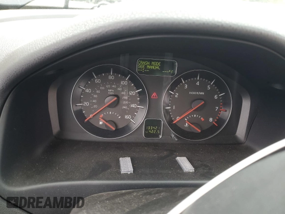 2008 Volvo C30 Version 1.0 with VIN YV1MK672982052260, listed as a Copart auction lot 52258725 with 133,421 mi miles and Salvage Title. Bid and sale history available at DreamBid. Image 9.