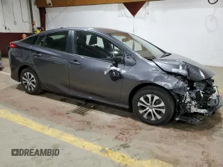 2022 Toyota Prius LE with VIN JTDKAMFP9N3210281, listed as a Copart auction lot 43341595 with 10,502 mi miles and Salvage title. Bid and sale history available at DreamBid. Image 4.
