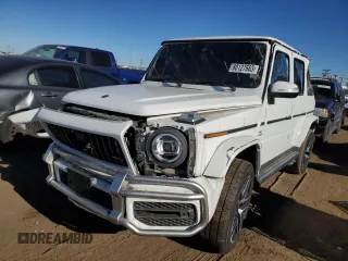 2019 Mercedes-Benz G 63 AMG with VIN WDCYC7HJ3KX315783, listed as a Copart auction lot 80127663 with Not Provided miles and Salvage Title. Bid and sale history available at DreamBid. Image 1.