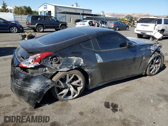 2013 Nissan 370Z with VIN JN1AZ4EH6DM881739, listed as a Copart auction lot 73293644 with 175,312 mi miles and Salvage Title. Bid and sale history available at carsss.com. Image 3.