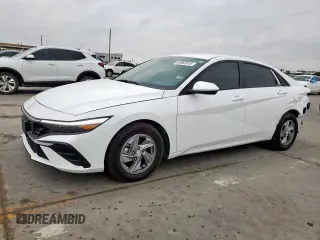 2024 Hyundai Elantra SE with VIN KMHLL4DG8RU761833, listed as a Copart auction lot 54862815 with 6,391 mi miles and Clean Title. Bid and sale history available at DreamBid. Image 1.