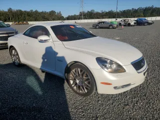 2007 Lexus SC 430 with VIN JTHFN45YX79011643, listed as a Copart auction lot 77860834 with Not Provided miles and Salvage Title. Bid and sale history available at DreamBid. Image 4.