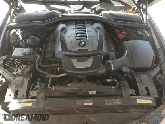 2008 BMW 6 Series 650i with VIN WBAEB53568CX61840, listed as a Copart auction lot 78437654 with 117,548 mi miles and Clean Title. Bid and sale history available at carsss.com. Image 11.