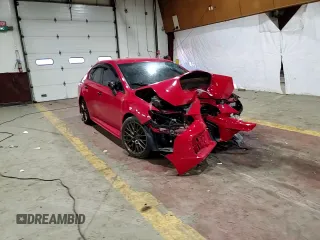 2021 Subaru WRX with VIN JF1VA1A62M9809163, listed as a Copart auction lot 45633935 with 0 mi miles and Salvage Title. Bid and sale history available at carsss.com. Image 11.