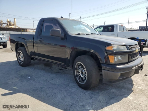 2012 Chevrolet Colorado Work Truck with VIN 1GCCSBFE6C8160203, listed as a Copart auction lot 52593525 with 158,833 mi miles and Clean Title. Bid and sale history available at carsss.com. Image 4.