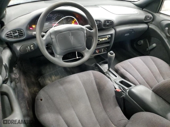 2001 Pontiac Sunfire SE with VIN 1G2JB124717145098, listed as a Copart auction lot 48211645 with 97,886 mi miles and Clean Title. Bid and sale history available at carsss.com. Image 8.
