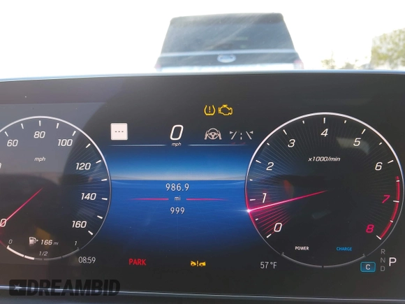 2024 Mercedes-Benz C 300 with VIN W1KAF4HB4RR224810, listed as a IAAI auction lot 41696262 with 999 mi miles and . Bid and sale history available at DreamBid. Image 7.