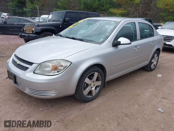 2010 Chevrolet Cobalt 1LT with VIN 1G1AD5F50A7245407, listed as a IAAI auction lot 42113257 with 148,872 mi miles and . Bid and sale history available at DreamBid. Image 2.