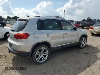 2013 Volkswagen Tiguan S with VIN WVGAV3AX5DW559383, listed as a Copart auction lot 66356005 with 117,271 mi miles and Clean title. Bid and sale history available at DreamBid. Image 3.