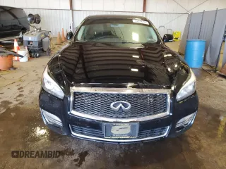 2017 Infiniti Q70 with VIN JN1BY1AR4HM770553, listed as a Copart auction lot 50878195 with 136,455 mi miles and Salvage Title. Bid and sale history available at carsss.com. Image 5.