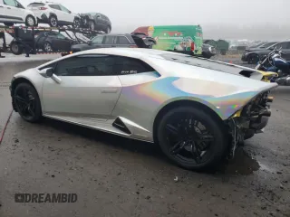 2020 Lamborghini Huracan z VIN ZHWUF5ZF6LLA14566, wystawiony jako Copart lot #84107514 z przebiegiem 10 503 mil mil oraz Szkody całkowita. Historia ofert i sprzedaży dostępna na DreamBid. Obrazek 2.
