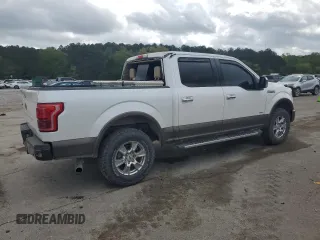 2015 Ford F-150 XL with VIN 1FTEW1CP5FFB56639, listed as a Copart auction lot 51499585 with 215,800 mi miles and Salvage Title. Bid and sale history available at carsss.com. Image 3.