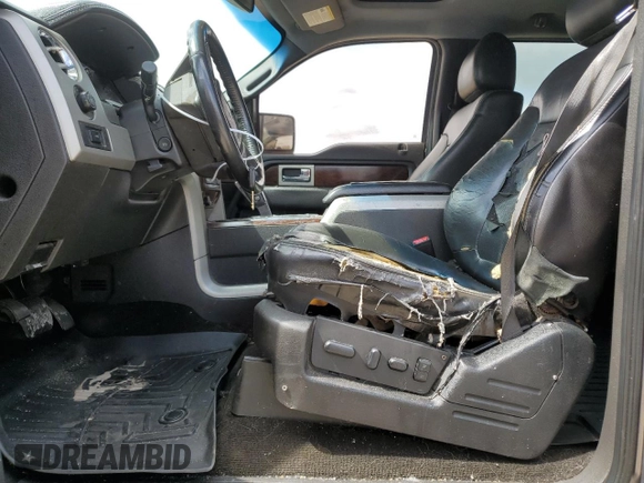 2012 Ford F-150 XL with VIN 1FTFW1ET5CFA94735, listed as a Copart auction lot 48000145 with 333,592 mi miles and Salvage Title. Bid and sale history available at carsss.com. Image 7.