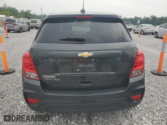 2020 Chevrolet Trax LS with VIN 3GNCJNSB7LL182851, listed as a Copart auction lot 63653815 with 157,095 mi miles and Salvage title. Bid and sale history available at DreamBid. Image 6.