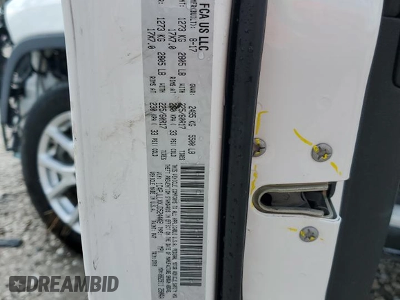 2018 Jeep Cherokee Latitude Plus with VIN 1C4PJLLXXJD524448, listed as a Copart auction lot 82211314 with 0 mi miles and Non Repairable. Bid and sale history available at carsss.com. Image 15.