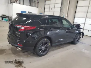 2021 Acura RDX w/A-Spec Package with VIN 5J8TC2H68ML013397, listed as a Copart auction lot 53690604 with 16,931 mi miles. Bid and sale history available at carsss.com. Image 3.
