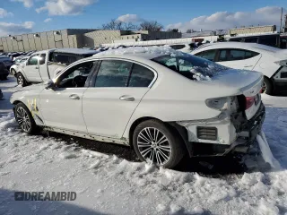 2017 BMW 5 Series 530i xDrive with VIN WBAJA7C39HG904946, listed as a Copart auction lot 44979865 with 132,890 mi miles and Salvage Title. Bid and sale history available at carsss.com. Image 2.