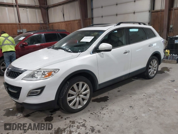 2010 Mazda CX-9 Touring with VIN JM3TB3MV3A0217887, listed as a IAAI auction lot 41621555 with 136,038 mi miles and . Bid and sale history available at carsss.com. Image 2.