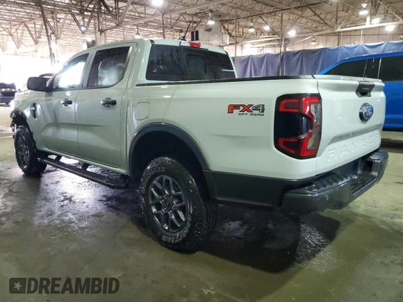 2024 Ford Ranger XLT with VIN 1FTER4HH4RLE47021, listed as a Copart auction lot 48300155 with 4,444 mi miles and Salvage Title. Bid and sale history available at carsss.com. Image 2.