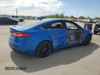 2020 Ford Fusion SE with VIN 3FA6P0HD1LR229004, listed as a Copart auction lot 54538675 with 49,447 mi miles and Salvage Title. Bid and sale history available at DreamBid. Image 3.