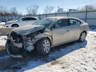 2012 Buick LaCrosse Leather with VIN 1G4GC5E31CF161931, listed as a Copart auction lot 46080925 with 120,243 mi miles and Salvage Title. Bid and sale history available at carsss.com. Image 1.