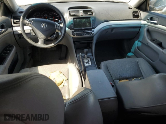 2007 Acura TSX Navi with VIN JH4CL96927C011121, listed as a Copart auction lot 59056935 with 193,982 mi miles and Salvage title. Bid and sale history available at DreamBid. Image 8.
