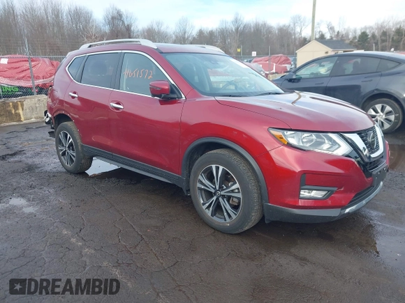 2020 Nissan Rogue SL with VIN 5N1AT2MV2LC730231, listed as a IAAI auction lot 41651572 with 21,508 mi miles and . Bid and sale history available at DreamBid. Image 1.