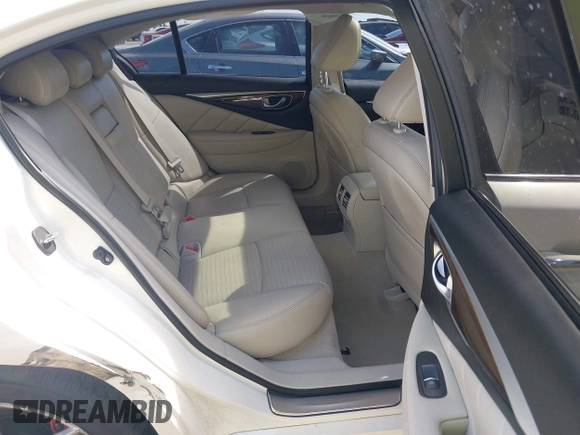2014 Infiniti Q50 Premium with VIN JN1BV7ARXEM706864, listed as a IAAI auction lot 41787396 with 143,726 mi miles. Bid and sale history available at carsss.com. Image 8.
