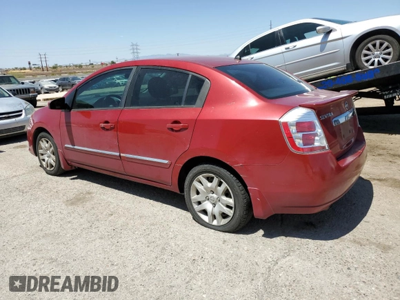 2012 Nissan Sentra S with VIN 3N1AB6AP2CL679079, listed as a Copart auction lot 62268005 with Not provided miles and Clean title. Bid and sale history available at DreamBid. Image 2.