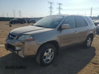 2003 Acura MDX with VIN 2HNYD18273H554018, listed as a Copart auction lot 67301934 with 152,522 mi miles and Salvage Title. Bid and sale history available at carsss.com. Image 1.