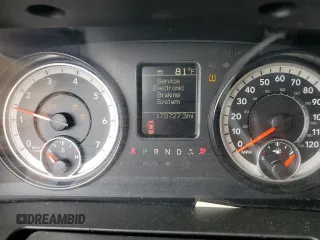 2019 Ram 1500 Classic Tradesman with VIN 3C6JR6DG6KG541192, listed as a Copart auction lot 43459365 with 173,727 mi miles and Salvage Title. Bid and sale history available at carsss.com. Image 9.