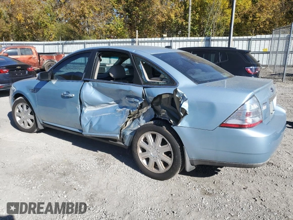 2008 Ford Taurus Limited with VIN 1FAHP25W08G140744, listed as a Copart auction lot 77228964 with 33,416 mi miles and Salvage Title. Bid and sale history available at carsss.com. Image 2.