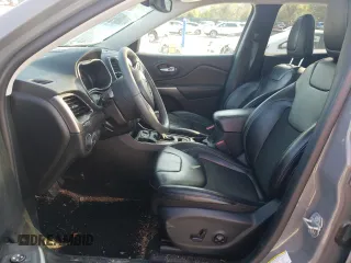 2020 Jeep Cherokee Latitude Plus with VIN 1C4PJLLBXLD581207, listed as a Copart auction lot 52283645 with 129,742 mi miles and Salvage Title. Bid and sale history available at carsss.com. Image 7.